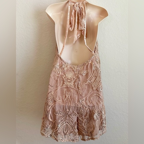 BRAND NEW  Free People “Swingin’” Romper - Picture 6 of 14